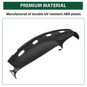 DURAFORCE For 98-01 Dodge Ram 1500 2002 2500 3500 Dashboard Cover Cap Bezel Overlay Black