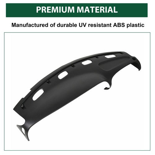 DURAFORCE For 98-01 Dodge Ram 1500 2002 2500 3500 Dashboard Cover Cap Bezel Overlay Black