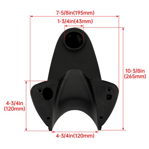DURAFORCE Fits Mercedes-Benz Sprinter 2014-2018 Rear View Camera Housing ABS #A9069059800