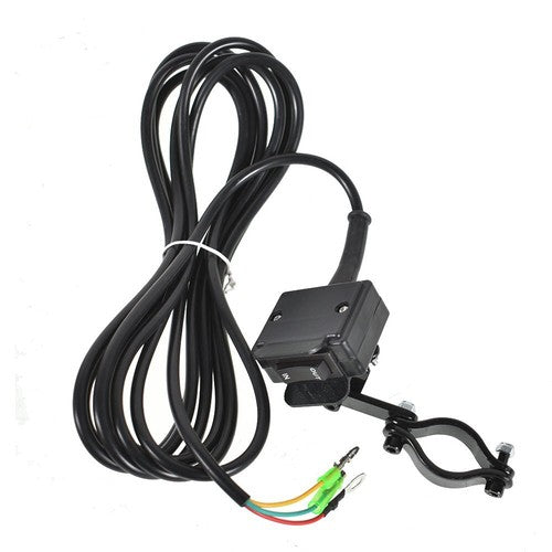 DURAFORCE 12V Solenoid Relay Contactor and Winch Rocker Thumb Switch Combo Set for ATV