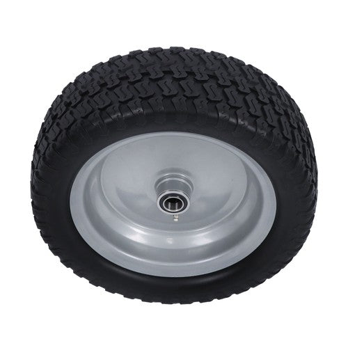 DURAFORCE 3.4' Axle Hole For Lawn Mower Solid Tire 2-Pack 13X5.00-6 Tire & Wheel Flat Free