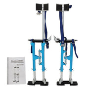 DURAFORCE Aluminium Drywall Stilts Tool 18-30" Stilt Adjustable Height Painter Stilt New