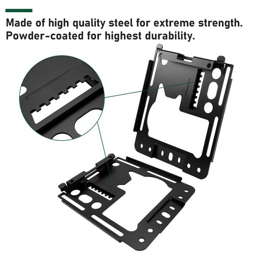 DURAFORCE Set of 2 Seat Lower Steel Bases For 2014-2023 Polaris RZR 1000 XP / Crew XP