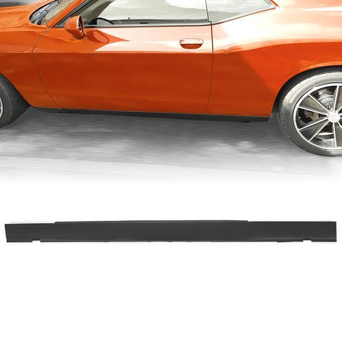 DURAFORCE Left Side Exterior Rocker Panel Side Skirt Extension for Dodge Challenger 2008 2014