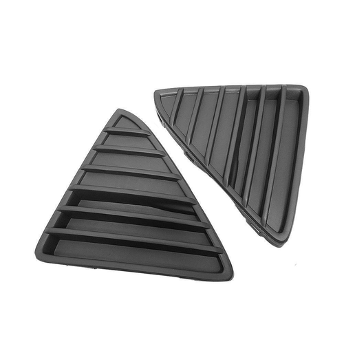 DURAFORCE 4PCS Front Upper Lower Grille Bumper Side Grille for 2012-2014 for Ford Focus