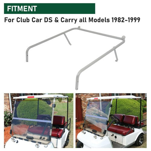 DURAFORCE Golf Cart Front Roof Top Strut Support Bracket For 82-99 Club Car DS & Carryall