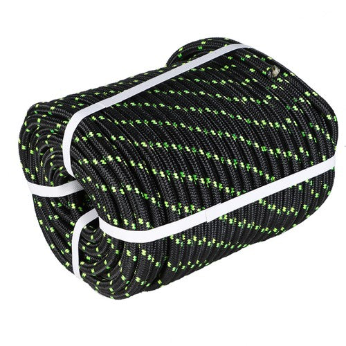 DURAFORCE 1/2"x200' Double Braid Polyester Rope Sling 5500Lbs BREAKING STRENGTH Heavy Duty