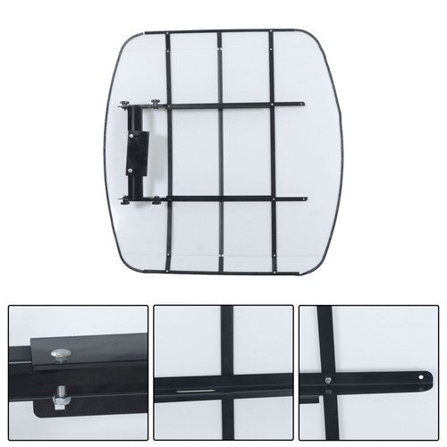 DURAFORCE 2" x 2" or 2" x 3" ROPS Tuff Top Tractor Canopy 52" X 52" White For John Deere