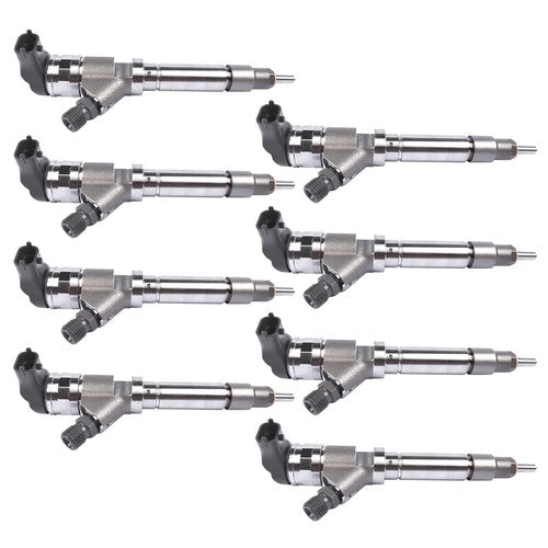DURAFORCE 8x Fuel Injectors For GMC Duramax 07-10 6.6L 0445120082 0986435520 NEW