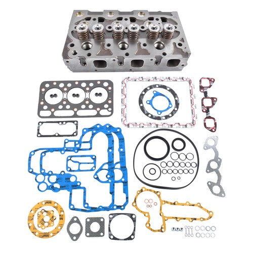 DURAFORCE Cylinder Head & Gasket 15321-03040 Fits Kubota D1102 D1101 L2201 L2000 Engine
