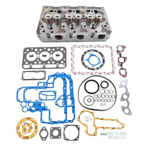 DURAFORCE Cylinder Head & Gasket 15321-03040 Fits Kubota D1102 D1101 L2201 L2000 Engine
