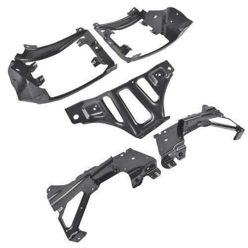DURAFORCE Front Bumper Support & Mount Bracket Set for Chevy Silverado 1500 Pickup 2016-18