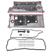 DURAFORCE Pair Engine Valve Cover w/ Gasket for Infiniti FX45 M45 Q45 2002-2010 13264AR010
