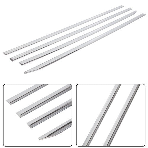 Chrome Body Side Molding Trim for Dodge Ram 1500 Crew Cab 2019-2025