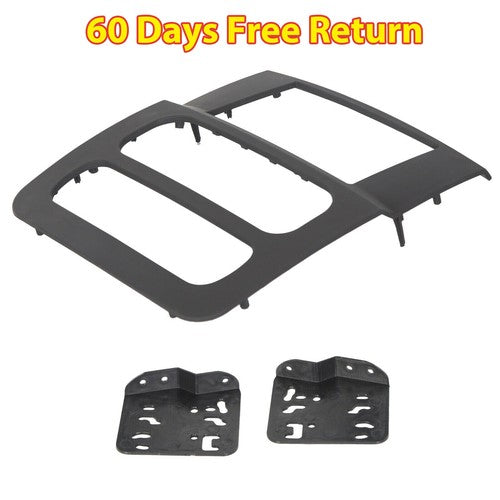 DURAFORCE Double Din Stereo Radio Install Dash Kit for Dodge Ram 1500 2500 3500 2002 03 05