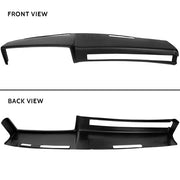 DURAFORCE Black Dashboard Cover Fit For 1981-1991 GMC Chevrolet Trucks SUV Pickup Dash Cap