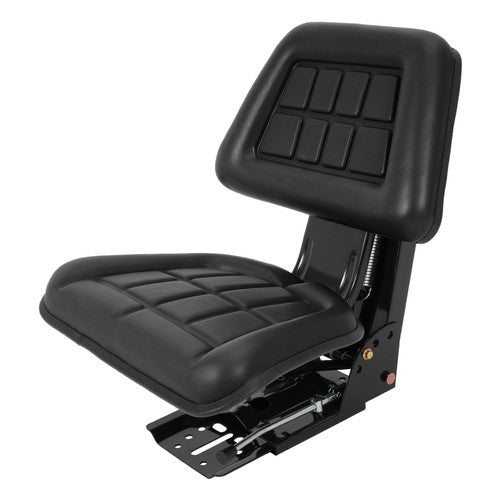 DURAFORCE Black Tractor Suspension Seat For Ford / New Holland 3000 3600 3610 3900 6000