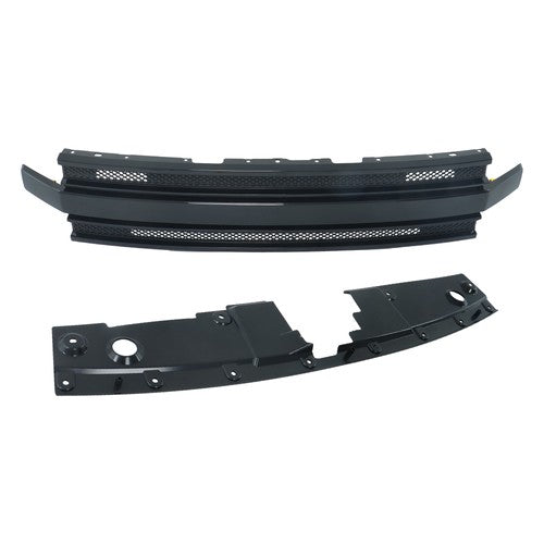 DURAFORCE Gloss Black Compatible FIT For Ford Flex 2013-2019 Front Bumper Grille Assembly