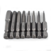 DURAFORCE Metric mm Hex Head Allen Bit Set 8 Piece Quick Connect Shank Impact Driver Drill