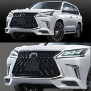 DURAFORCE For 2016-2021 Lexus LX570 Luxury Grill Front Upper Grille Chrome Black NEW Style