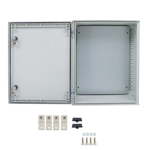 DURAFORCE NEMA Type 3 Fiberglass electrical enclosure 20×16×8" IP65 Outdoor Electrical Box