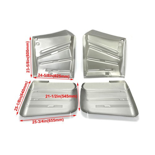 4 Set Floor Pans For 1958 Chevrolet Impala Bel Air Biscayne Delray