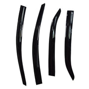 DURAFORCE For 2014-18 Toyota Corolla Mugen Style Window Visors Sun Rain Guards Vent Shade