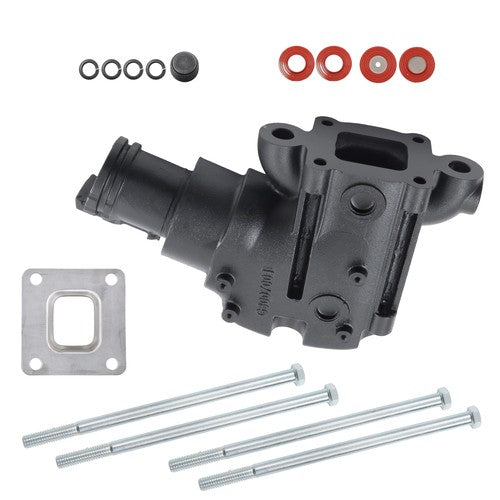 DURAFORCE 864591T02 Exhaust Elbow Riser Kit For Mercruiser 2004 and Up V6 4.3L V8 5.0L 5.7