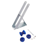 DURAFORCE Boat Trailer Winch Seat With Blue Roller and End Caps For 2" and 3" Winch Posts