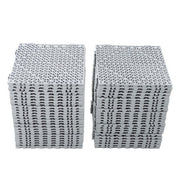 DURAFORCE 50PCS 12 x 12in Interlocking Drainage Floor Tiles Modular Interlocking Tile Gray