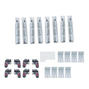 DURAFORCE 4 Pairs Undermount Drawer Slides 12 inch Undermount Soft Close Drawer Slides