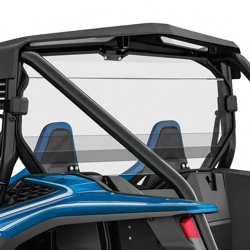 DURAFORCE Clear Rear Windshield Back Window for Honda Talon 1000X-4 2020 2021 2022 2023
