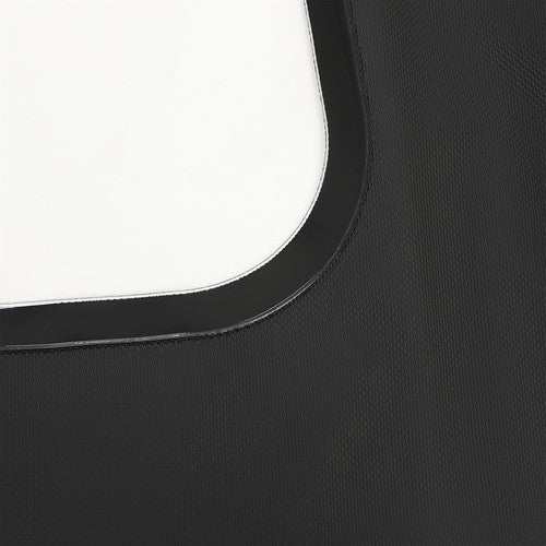 DURAFORCE Black Soft Top w/Plastic Window For Mercury Capri 1990-June 1993 Convertible