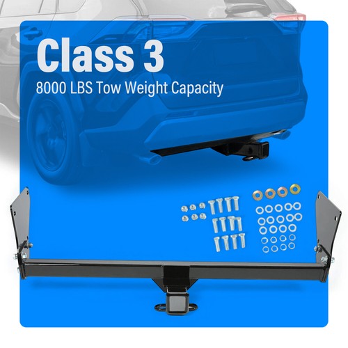 DURAFORCE Class 3 Trailer Hitch 2 Inch Tow Receiver for Toyota RAV4 2019-2023 Powder Coated