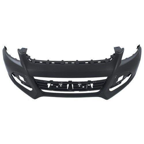 DURAFORCE Front Bumper Cover Fascia Fit For 2013-2016 Ford Escape Black Plastic