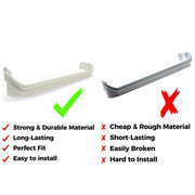 DURAFORCE Top / Bottom Door Shelf Rack Bar Fit For Frigidaire Refrigerator 240534901