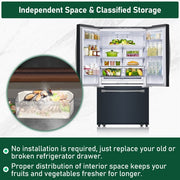 DURAFORCE For SAMSUNG RF260BEAEWW Refrigerators Door Shelf Bin Right Side DA97-12650A