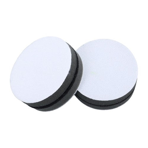 DURAFORCE 10 Pcs 3" Soft Foam Interface Sponge Pad for Random Orbital Sander - Hook & Loop