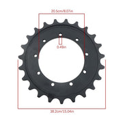 DURAFORCE RD118-14433 Drive Sprocket for Kubota KX040-4 KX121-3 KX121-3ST