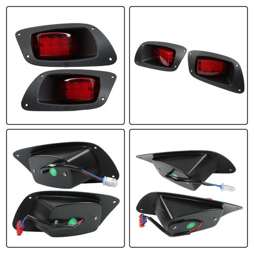 DURAFORCE Deluxe Street Legal All LED Light KIT For EZGO RXV Golf CART 2016+