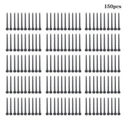 DURAFORCE Landscape Edging Anchoring Garden Stakes Lawn Yard 150 Pcs Plastic Spikes 8 Inch