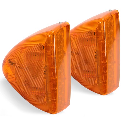 Pair 31 Led For Peterbilt 379 359 Turn Signal Light Amber Led Amber Lens Rh Lh