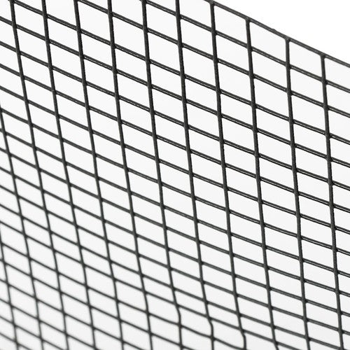 DURAFORCE Hardware Cloth 19 Gauge Black PVC Coated Wire Fencing Garden Fence Roll 1/2inch