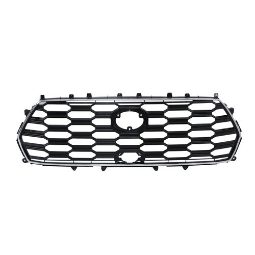 DURAFORCE New Front Bumper Upper Grille For Toyota Sequoia 2023-2024 Black 53114-0C500