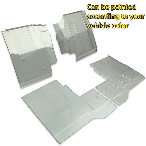 DURAFORCE Front Rear Floor Pans 4pc Kit for Jeep CJ7 CJ8 Scrambler YJ Wrangler 76 96