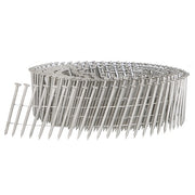DURAFORCE 15 Degree Wire Coil 2 × .09 Ring Shank Stainless Steel Siding Nail 3600Pcs