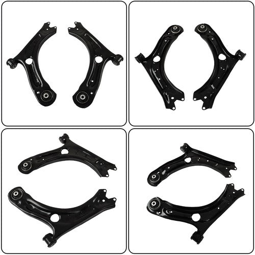 DURAFORCE New 2pc Front Control Arm w/ Bushing For 12-19 Volkswagen Beetle 12-21 Passat