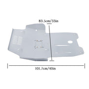 DURAFORCE Front Bumper Lower Panel Steel Sliver New Fit For Toyota Tacoma 2016-2021 22 23