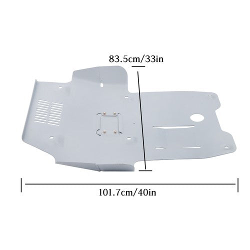 DURAFORCE Front Bumper Lower Panel Steel Sliver New Fit For Toyota Tacoma 2016-2021 22 23