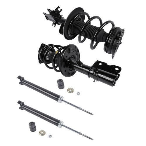 DURAFORCE Front Struts + Rear Shock Absorbers For Nissan Altima 2.5L l4 3.5L V6 2007-2012
